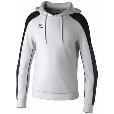 1072408 Erima Uniseks Dzieci Bluza z Kapturem EVO STAR (), Biały, Czarny, 152 1072408 Erima Uniseks Dzieci Bluza z Kapturem EVO STAR (), Biały, Czarny, 152
