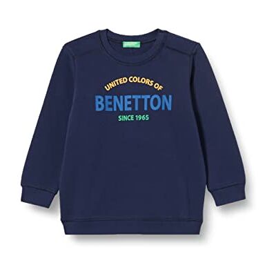 3J70G100H United Colors of Benetton Bluza z kapturem dla chłopców, Blu 252, 3 miesi?cy 3J70G100H United Colors of Benetton Bluza z kapturem dla chłopców, Blu 252, 3 miesi?cy