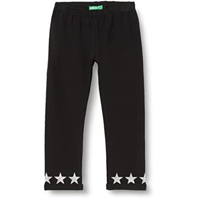 3QW0I0485 United Colors of Benetton Legginsy chłopięce, Czarny 100, 6 miesi?cy 3QW0I0485 United Colors of Benetton Legginsy chłopięce, Czarny 100, 6 miesi?cy