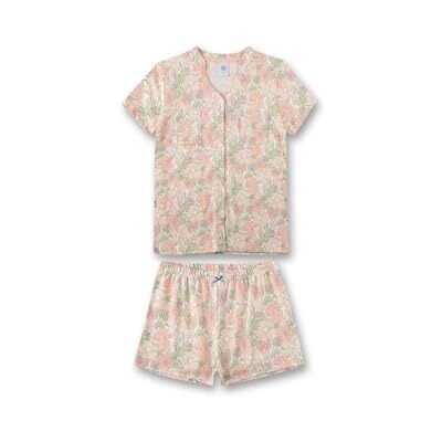 245627 Sanetta Piżama dla nastolatek, krótka, z zapięciem na guziki, kołnierz, 100% bawełna, Peach Melba, 140 cm 245627 Sanetta Piżama dla nastolatek, krótka, z zapięciem na guziki, kołnierz, 100% bawełna, Peach Melba, 140 cm