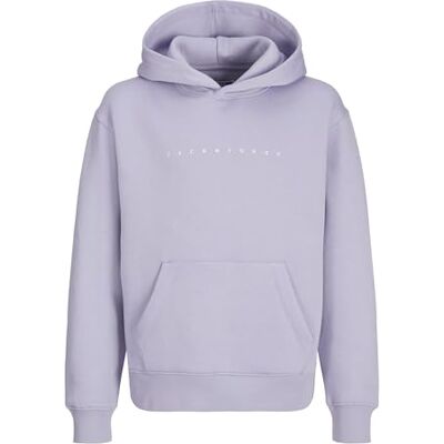 12237468 JACK & JONES Jjestar Jj Sweat Hood Noos Jnr bluza z kapturem, Languid Lavender, 128 12237468 JACK & JONES Jjestar Jj Sweat Hood Noos Jnr bluza z kapturem, Languid Lavender, 128