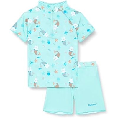 461362 Playshoes Dwuczęściowy zestaw kąpielowy dla dzieci, ochrona przed promieniowaniem UV, strój kąpielowy, Kot z morza jednorożca, 74-80 461362 Playshoes Dwuczęściowy zestaw kąpielowy dla dzieci, ochrona przed promieniowaniem UV, strój kąpielowy, Kot z morza jednorożca, 74-80