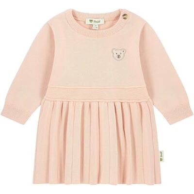 L002521462 Steiff Sukienka z dzianiny, rozmiar EU 56, różowy chintz, sukienka dziecięca na każdą okazję, luźne i wygodne dopasowanie, sukienka z długim rękawem, można prać w pralce, Chintz Rose, 56 cm L002521462 Steiff Sukienka z dzianiny, rozmiar EU 56, różowy chintz, sukienka dziecięca na każdą okazję, luźne i wygodne dopasowanie, sukienka z długim rękawem, można prać w pralce, Chintz Rose, 56 cm