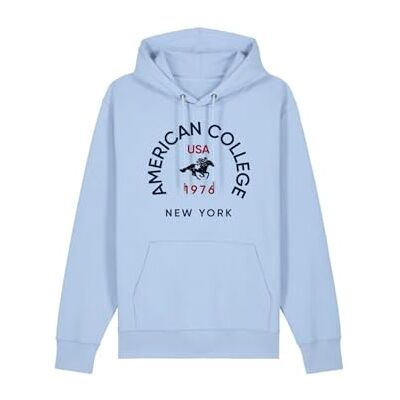 ACS25SW3 SKY BLUE TAILLE 12A AMERICAN COLLEGE USA Sweter dziecięcy, Niebieski, 12 lat ACS25SW3 SKY BLUE TAILLE 12A AMERICAN COLLEGE USA Sweter dziecięcy, Niebieski, 12 lat