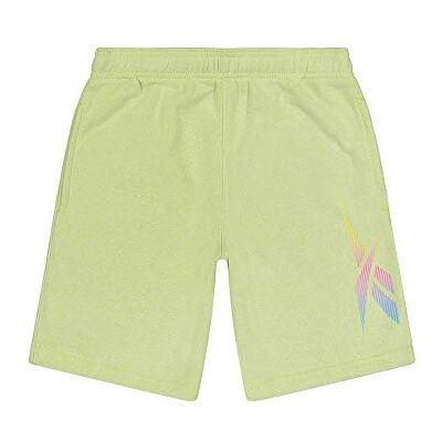 S89193RBI Reebok Krótkie spodnie chłopięce Pantalon Corto Big Rainbow Vector żółty żółty 18 Lata S89193RBI Reebok Krótkie spodnie chłopięce Pantalon Corto Big Rainbow Vector żółty żółty 18 Lata