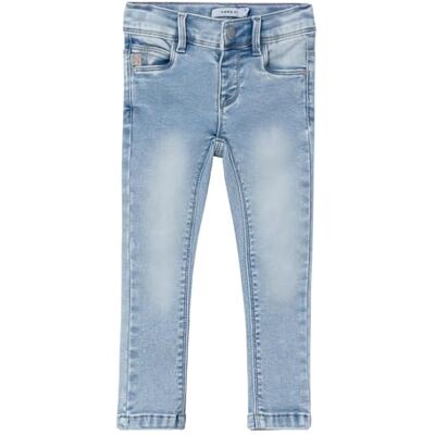 13224656 NMFPOLLY dżinsy skinny 1842-TH NOOS, jasnoniebieski (light blue denim), 86 cm 13224656 NMFPOLLY dżinsy skinny 1842-TH NOOS, jasnoniebieski (light blue denim), 86 cm