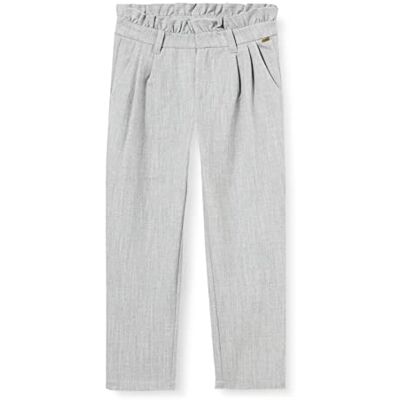 XT22032.24 IKKS Spodnie chłopięce Pantalon Paperbag Gris, Średni szary melanż., 3 lat XT22032.24 IKKS Spodnie chłopięce Pantalon Paperbag Gris, Średni szary melanż., 3 lat