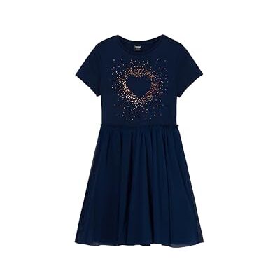 24SGVK01 Desigual Sukienka dziewczęca Vest_Aitana, niebieski, 6 lat 24SGVK01 Desigual Sukienka dziewczęca Vest_Aitana, niebieski, 6 lat