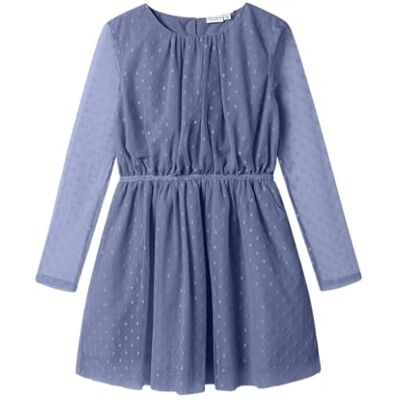 13235640-4895422 NAME IT Nkfvabos Ls Dress Noos Sukienka, Ice Blue, 98 Dziewczyna, niebieski, 98 13235640-4895422 NAME IT Nkfvabos Ls Dress Noos Sukienka, Ice Blue, 98 Dziewczyna, niebieski, 98
