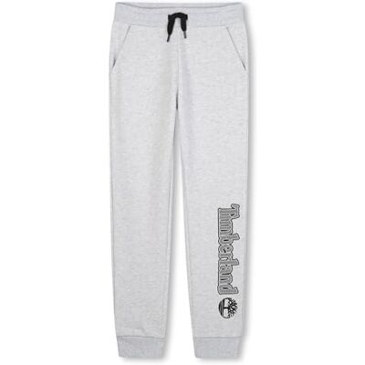 T60384 Timberland Stylowe spodnie do biegania dla chłopca, Szary, 6 Lat T60384 Timberland Stylowe spodnie do biegania dla chłopca, Szary, 6 Lat