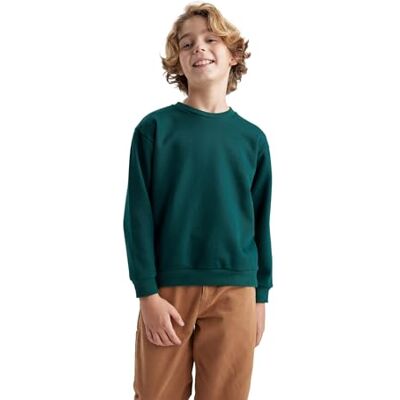 B7772A8 DeFacto Bluza chłopięca, zielony, 6-7 lat B7772A8 DeFacto Bluza chłopięca, zielony, 6-7 lat