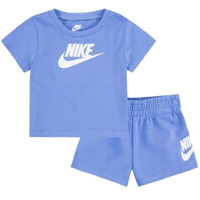 Nike komplet Niemowlęta chłopcy Club Tee I Krótki Zestaw 56l596 Nike komplet Niemowlęta chłopcy Club Tee I Krótki Zestaw 56l596