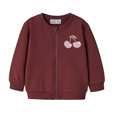 13226052-4978527 NAME IT Nbfvrillie Sweat Cardigan Box Bru, czerwony (oxblood red), 62 13226052-4978527 NAME IT Nbfvrillie Sweat Cardigan Box Bru, czerwony (oxblood red), 62