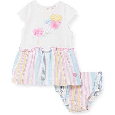11300068 Tuc Tuc Dziewczęca sukienka Vestido Punto Y popelín Sugar Babe, Rosa, 0-3 Miesiące 11300068 Tuc Tuc Dziewczęca sukienka Vestido Punto Y popelín Sugar Babe, Rosa, 0-3 Miesiące