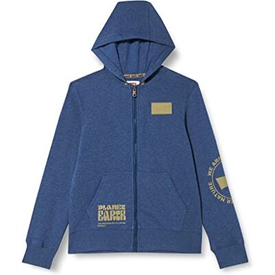 9EE439 Levi's Kids Boy Bluza z kapturem LVB GRAPHIC FULL ZIP HOODIE 10-16 lat, Nieruchomość Blue Heather, 14 lat 9EE439 Levi's Kids Boy Bluza z kapturem LVB GRAPHIC FULL ZIP HOODIE 10-16 lat, Nieruchomość Blue Heather, 14 lat