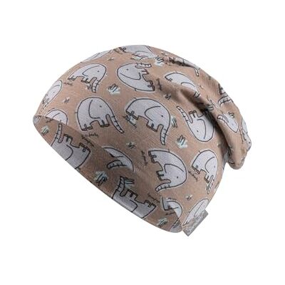 1602460 Sterntaler Chłopięca czapka typu beanie, bladowobrązowy, 47 1602460 Sterntaler Chłopięca czapka typu beanie, bladowobrązowy, 47