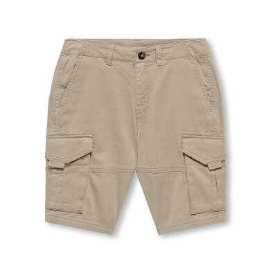 15313739-4465925 KIDS ONLY Chłopięce szorty cargo Kobmaxwell PNT Noos, WHITE PEPPER, 170 15313739-4465925 KIDS ONLY Chłopięce szorty cargo Kobmaxwell PNT Noos, WHITE PEPPER, 170