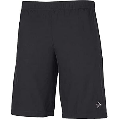 71400-140 Dunlop Club Line Boys Woven szorty chłopięce, tkane czarny czarny 140 71400-140 Dunlop Club Line Boys Woven szorty chłopięce, tkane czarny czarny 140