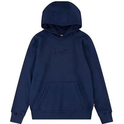 8EF685 Levi's Lvb Logo sweter z kapturem dla dzieci i chłopców, 2-8 lat, Marynarki Wojennej, 6 lat 8EF685 Levi's Lvb Logo sweter z kapturem dla dzieci i chłopców, 2-8 lat, Marynarki Wojennej, 6 lat