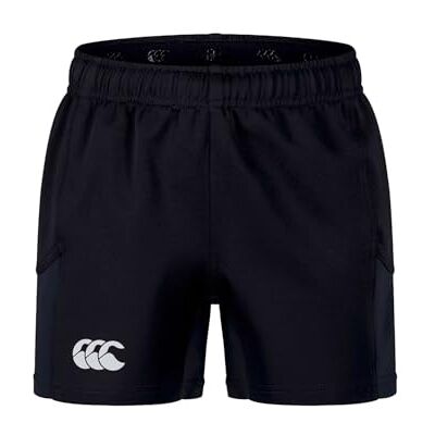 Q-A008698 Canterbury Advantage 2.0 Krótkie spodnie dziecięce, czarne, 14 lat, Kolor: czarny, 14 lat Q-A008698 Canterbury Advantage 2.0 Krótkie spodnie dziecięce, czarne, 14 lat, Kolor: czarny, 14 lat