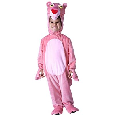 Ciao Pink Panther suit plush child unisex costume disguise official Pink Panther (Size 3-4 years) Ciao Pink Panther suit plush child unisex costume disguise official Pink Panther (Size 3-4 years)