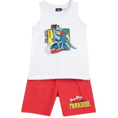 09101219000000 Chicco Tank top i szorty, Kolor biały, 10 anni 09101219000000 Chicco Tank top i szorty, Kolor biały, 10 anni