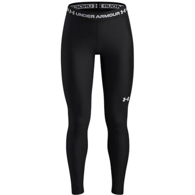 6009975-001 Under Armour HeatGear legginsy czarne/białe YMD, czarny/biały, 92 Slim 6009975-001 Under Armour HeatGear legginsy czarne/białe YMD, czarny/biały, 92 Slim