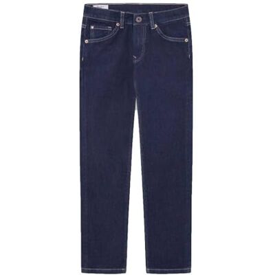 PB202136BR000014 Pepe Jeans Jeansy chłopięce Slim Jr Pb202136, dżinsy, niebieskie, 14 lat, Niebieski (denim-br0), 14 lat PB202136BR000014 Pepe Jeans Jeansy chłopięce Slim Jr Pb202136, dżinsy, niebieskie, 14 lat, Niebieski (denim-br0), 14 lat