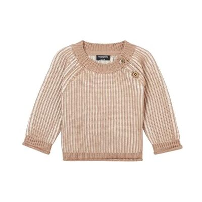 4470215 Noppies Chłopcy chłopcy Gan sweter z długim rękawem, Natural N194, 86 4470215 Noppies Chłopcy chłopcy Gan sweter z długim rękawem, Natural N194, 86