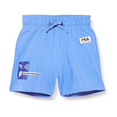 FAT0009 FILA Szorty dziewczęce Tiflis High Waist, ultramaryna, 146/152 cm FAT0009 FILA Szorty dziewczęce Tiflis High Waist, ultramaryna, 146/152 cm
