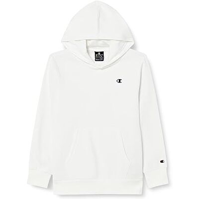 306576 Champion Legacy Basics B-Ultralight Powerblend Fleece Dla dzieci i młodzieży Bluza z kapturem, Bianco, 11-12 lat 306576 Champion Legacy Basics B-Ultralight Powerblend Fleece Dla dzieci i młodzieży Bluza z kapturem, Bianco, 11-12 lat
