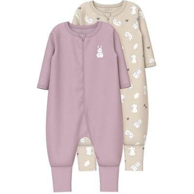 13240988-4737157 Nbfnightsuit 2P Zip Ff Sand Rabbit Noos, Summer Sand, 104 13240988-4737157 Nbfnightsuit 2P Zip Ff Sand Rabbit Noos, Summer Sand, 104
