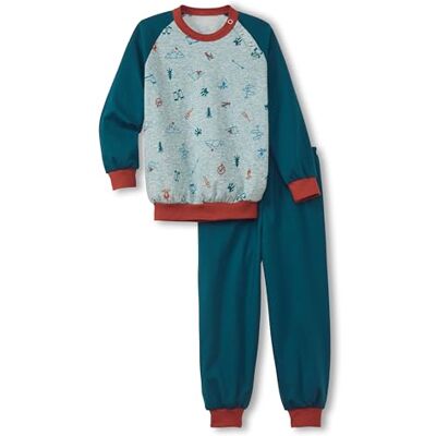 CAL003534 CALIDA Zestaw piżamowy dla chłopców Toddlers Scout, Deep Dive Petrol, 80-86 CAL003534 CALIDA Zestaw piżamowy dla chłopców Toddlers Scout, Deep Dive Petrol, 80-86