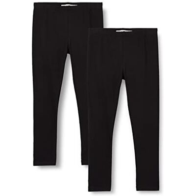 4892 MINYMO Girl's Basic (2-pak) legginsy, antracytowe czarne, 92, grafitowy/czarny (Anthracite/Black), 92 cm 4892 MINYMO Girl's Basic (2-pak) legginsy, antracytowe czarne, 92, grafitowy/czarny (Anthracite/Black), 92 cm