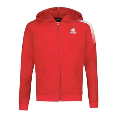 2410149 Le Coq Sportif Dziecięca bluza z kapturem, Elektro czerwony, 6 lat 2410149 Le Coq Sportif Dziecięca bluza z kapturem, Elektro czerwony, 6 lat