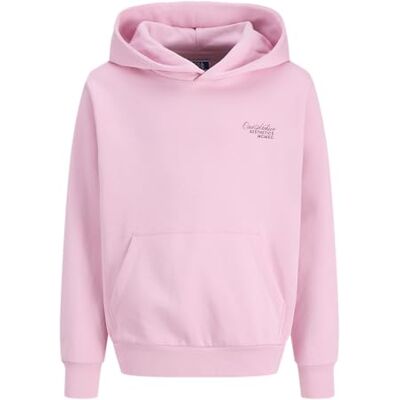 12289886-4914887 JACK & JONES Jjroar bluza z kapturem Jnr, pryzm Pink, 128 12289886-4914887 JACK & JONES Jjroar bluza z kapturem Jnr, pryzm Pink, 128