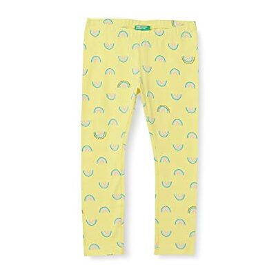 37TBI0069 United Colors of Benetton legginsy dziewczęce, Giallo 77z, 74 cm 37TBI0069 United Colors of Benetton legginsy dziewczęce, Giallo 77z, 74 cm
