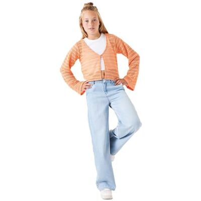 P42651 Garcia Kids Dziewczęcy sweter z dzianiny, Citrus Orange, 176 cm P42651 Garcia Kids Dziewczęcy sweter z dzianiny, Citrus Orange, 176 cm