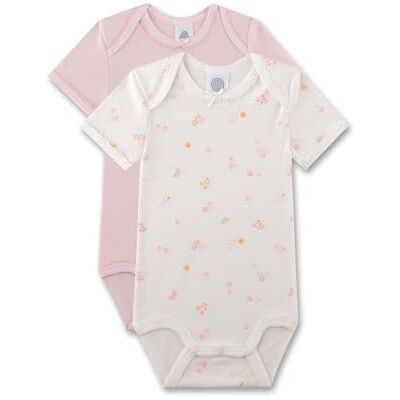 324734 Sanetta Body (dwupak) Off-White Wysokiej jakości i zrównoważone body dla chłopców z bawełny organicznej. Zawartość: 2 szt. zestaw body dla niemowląt, beżowy, 98 324734 Sanetta Body (dwupak) Off-White Wysokiej jakości i zrównoważone body dla chłopców z bawełny organicznej. Zawartość: 2 szt. zestaw body dla niemowląt, beżowy, 98