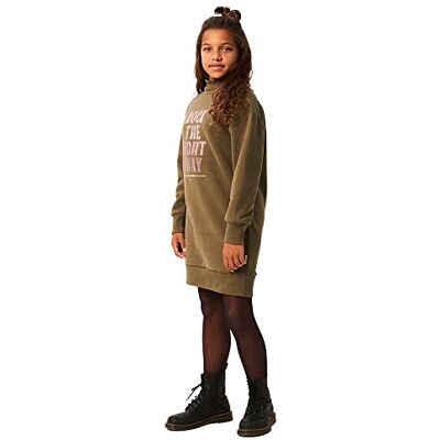 U22483 Garcia Kids sukienka dziewczęca, oliwkowy, 176 cm U22483 Garcia Kids sukienka dziewczęca, oliwkowy, 176 cm