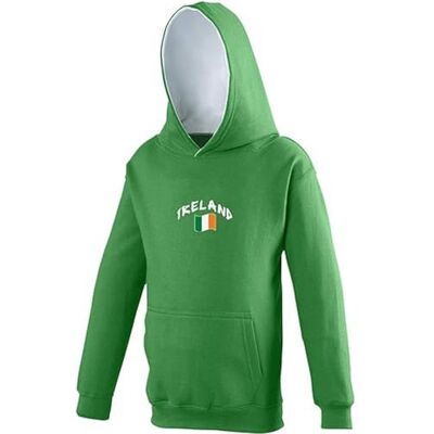 5060570688850_Vert_7-8 ans Supportershop bluza z kapturem Irlandia, dziecięca, zielona, 7-8 lat, unisex, FR: M (rozmiar producenta: M) 5060570688850_Vert_7-8 ans Supportershop bluza z kapturem Irlandia, dziecięca, zielona, 7-8 lat, unisex, FR: M (rozmiar producenta: M)