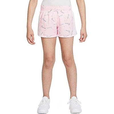 DD7675 Nike Szorty dziecięce, uniseks, Pink Foam/White, 164 DD7675 Nike Szorty dziecięce, uniseks, Pink Foam/White, 164