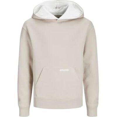 12258964 JACK&JONES JUNIOR JJELEGACY Sweat Hood NOOS JNR, Moonbeam/Szczegóły: Cloud Dancer/Loose Fit, 128 12258964 JACK&JONES JUNIOR JJELEGACY Sweat Hood NOOS JNR, Moonbeam/Szczegóły: Cloud Dancer/Loose Fit, 128
