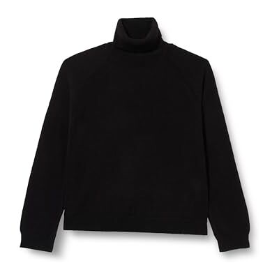 R1953A6 DeFacto Girl's Tricot sweter, czarny, 11-12 Lata R1953A6 DeFacto Girl's Tricot sweter, czarny, 11-12 Lata