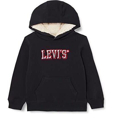 8EG776 Levi's Kids Sherpa Lined bluza z kapturem Chłopcy 10-16 lat, Caviar, 4 lat 8EG776 Levi's Kids Sherpa Lined bluza z kapturem Chłopcy 10-16 lat, Caviar, 4 lat