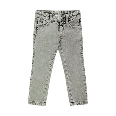 2133518 s.Oliver Dziewczęce spodnie jeansowe dla juniorek, Kathy Slim Fit Grey 110/REG, szary, 110 cm 2133518 s.Oliver Dziewczęce spodnie jeansowe dla juniorek, Kathy Slim Fit Grey 110/REG, szary, 110 cm