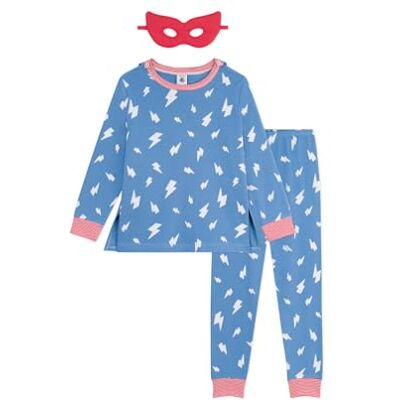 A0CLT01 Petit Bateau Piżamy dziecięce i chłopięce, Niebieski/wielokolorowy, 3 lat A0CLT01 Petit Bateau Piżamy dziecięce i chłopięce, Niebieski/wielokolorowy, 3 lat