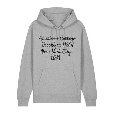 ACS25SW4 GREY TAILLE 10A AMERICAN COLLEGE USA Sweter dziecięcy, Szary, 10 lat ACS25SW4 GREY TAILLE 10A AMERICAN COLLEGE USA Sweter dziecięcy, Szary, 10 lat