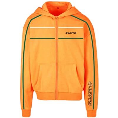 LOTTO SWEAT JUNIOR AMERICAN COLLEGE USA Kolorowa bluza z kapturem bluza sportowa chłopięca, Kolor: pomarańczowy, 12 lat LOTTO SWEAT JUNIOR AMERICAN COLLEGE USA Kolorowa bluza z kapturem bluza sportowa chłopięca, Kolor: pomarańczowy, 12 lat