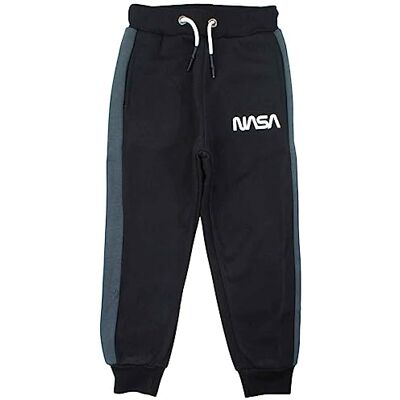 GNS009 PJ-KIDS S3 Spodnie do joggingu Nasa dla dzieci, czarny, 6 lat GNS009 PJ-KIDS S3 Spodnie do joggingu Nasa dla dzieci, czarny, 6 lat